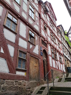 Wendelgasse wohnte Michail Lomonossow 
